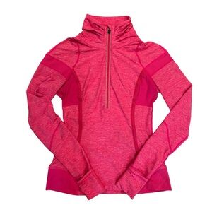 Lululemon Hot Pink Quarter Zip